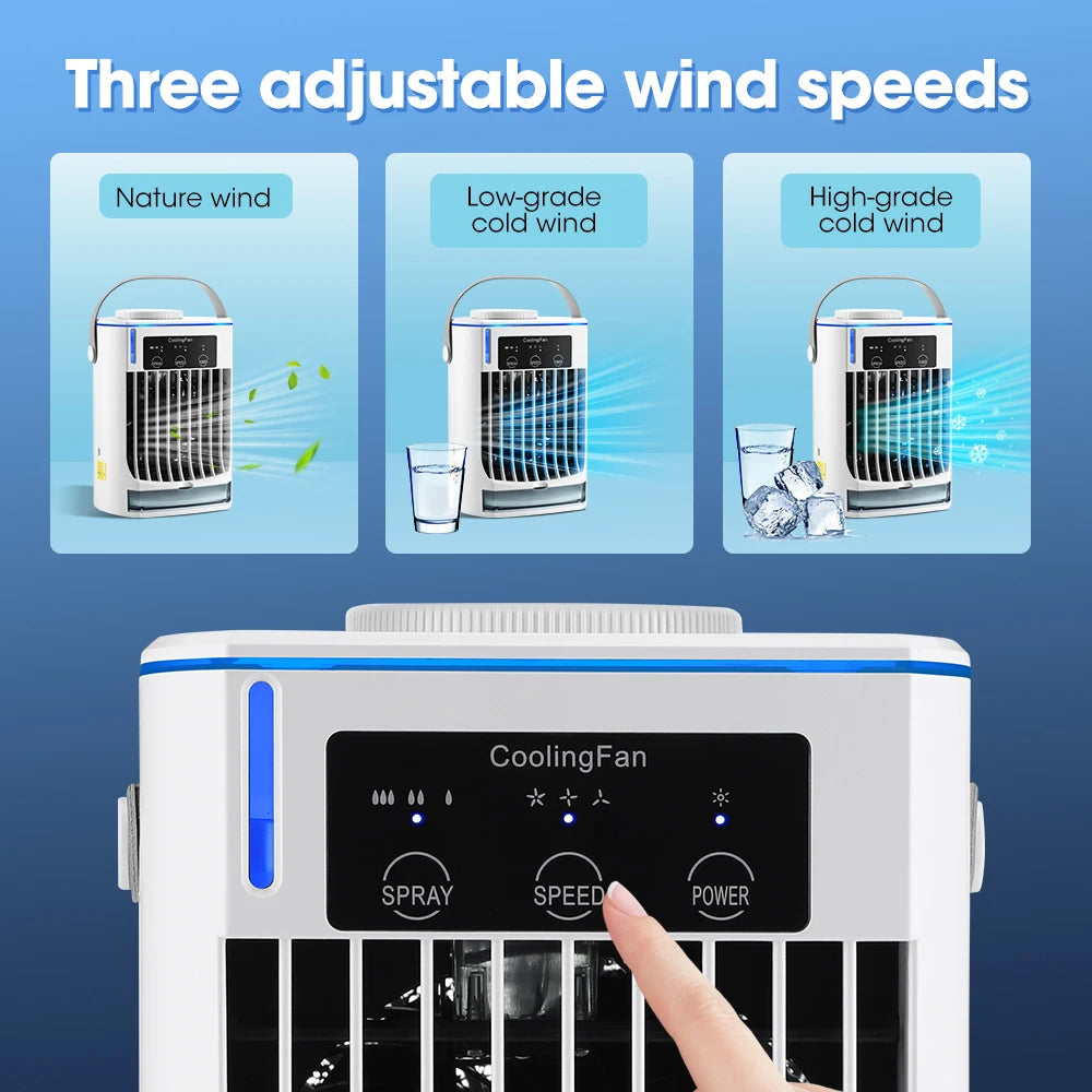 Portable Air Conditioner Mini Fan Cooler Air Cooler USB Air