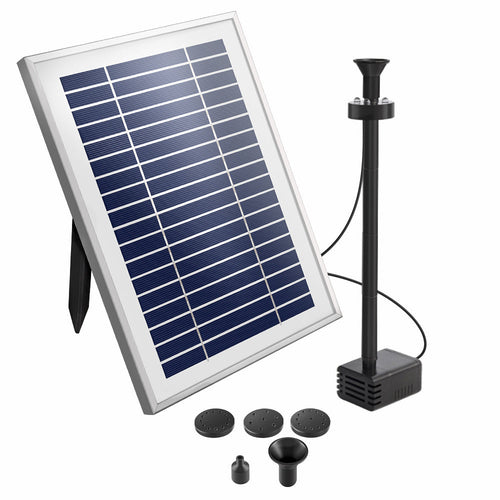 Gardeon Solar Pond Pump Submersible Water Fountain with Battery Kit