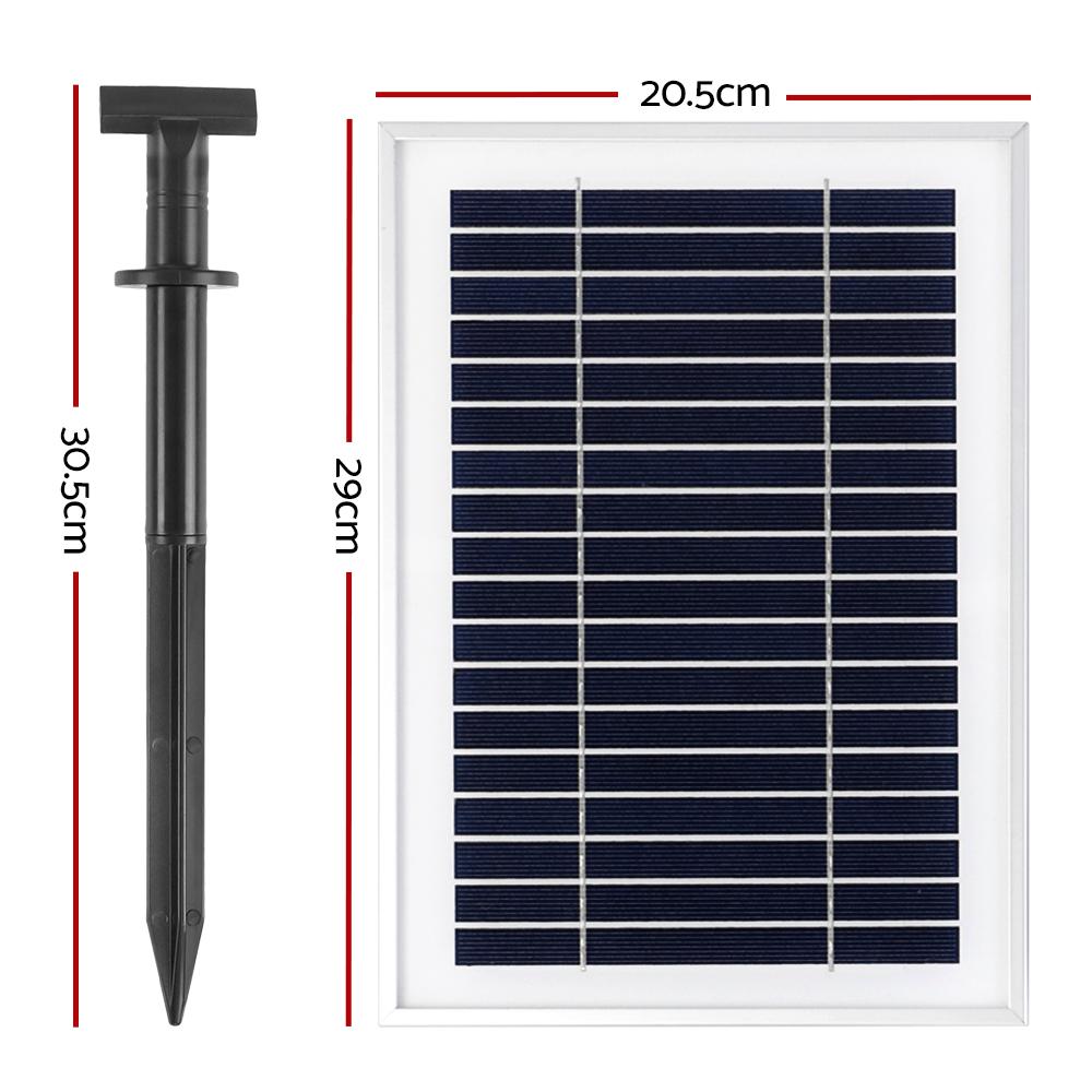 Gardeon Solar Pond Pump Submersible Water Fountain with Battery Kit