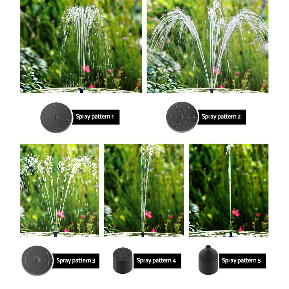 Solar Pond Pump Outdoor Garden Submersible Water Pumps with Battery