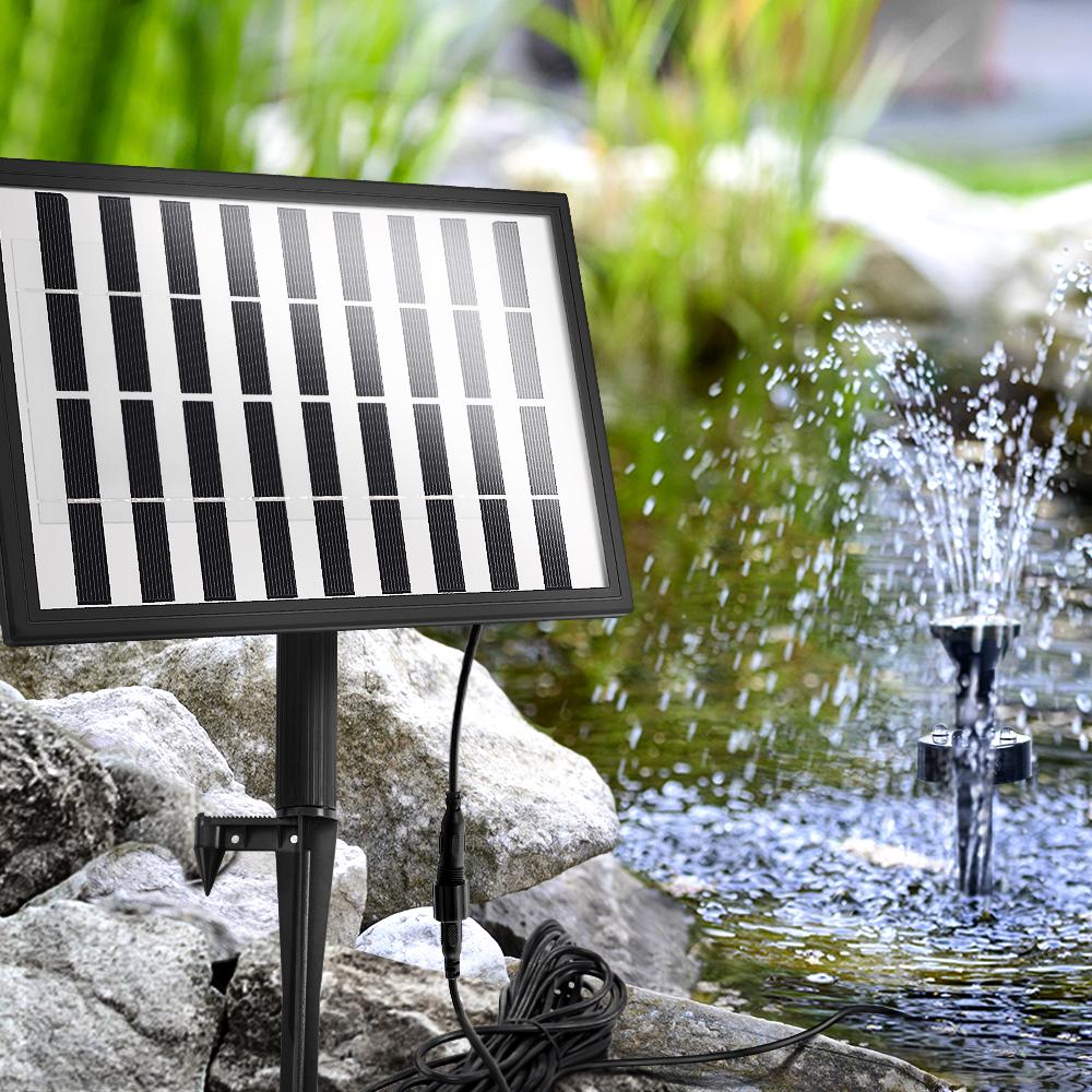 Solar Pond Pump Outdoor Garden Submersible Water Pumps with Battery