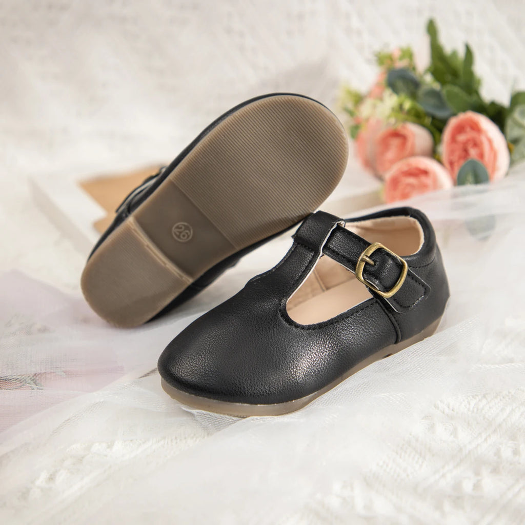 Meckior 2024 New Kids Girls Shoes New Moccasins Candy Color Soft