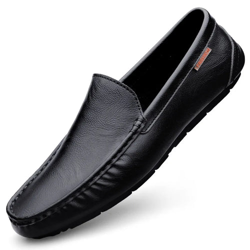 Genuine Leather Men Casual Shoes Luxury Brand Mens Loafers Moccasins