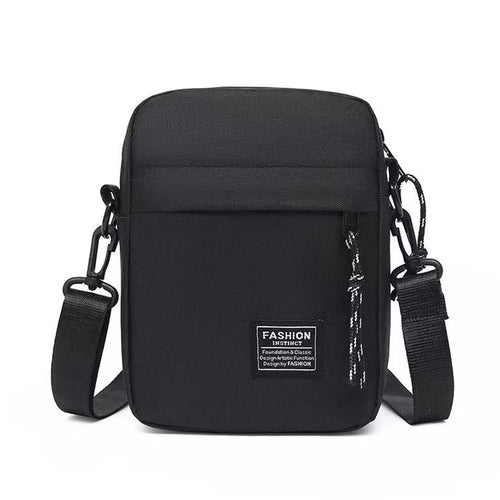 Stylish Casual Crossbody Bag for Men, Minimalist Nylon Shoulder Purse