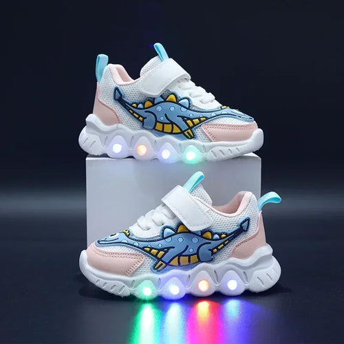 Kids Fashion Sneakers Breathable Soft Sole Sports Sneakers for Running