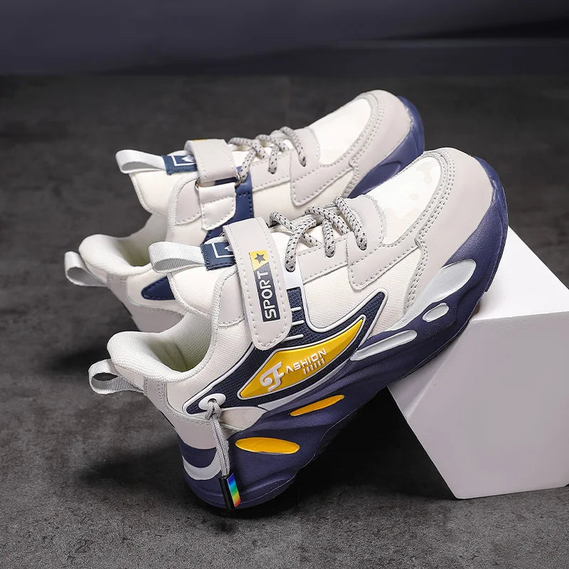 New Children's Tennis Shoes Students Scool Shoes Fashion Boy's Sport