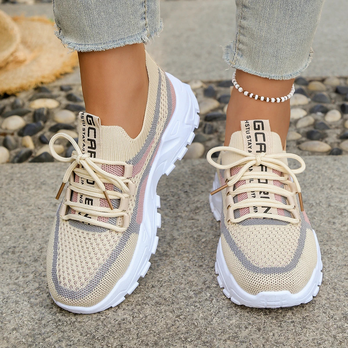 Women's shoes - Summer 2026 casual sports shoes, breathable and