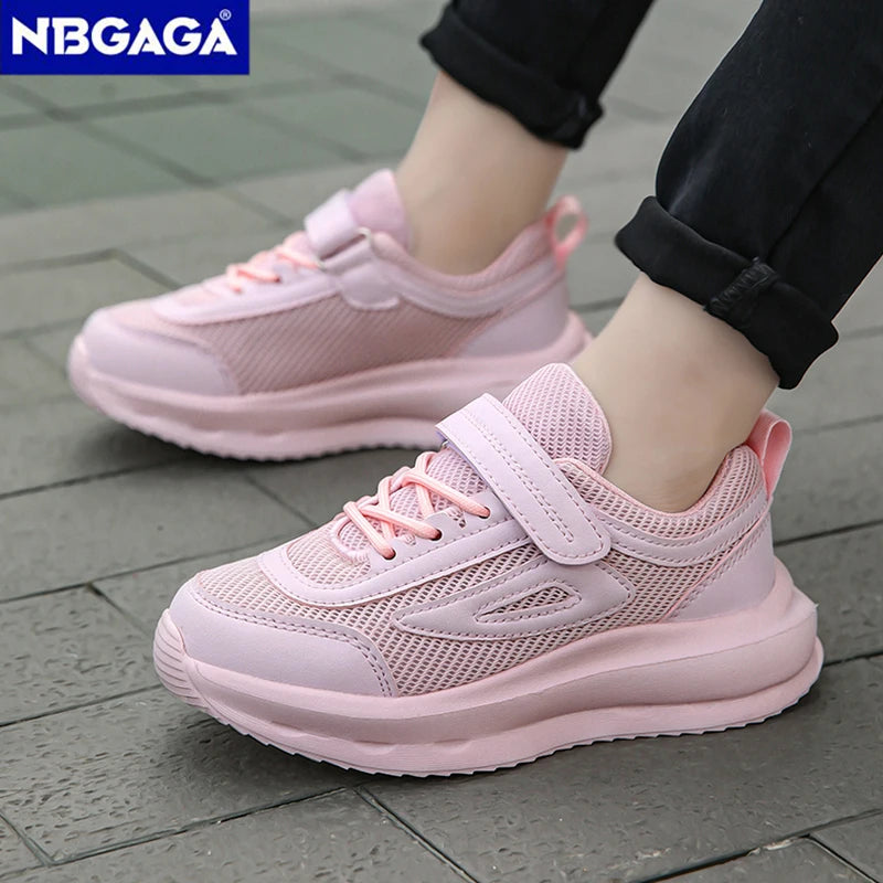 New Kids Breathable Sneakers Summer Lightweight Children Running Shoes