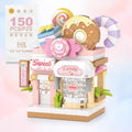Street View Restaurant Dessert Coffee Pet Fruit Store Model Building