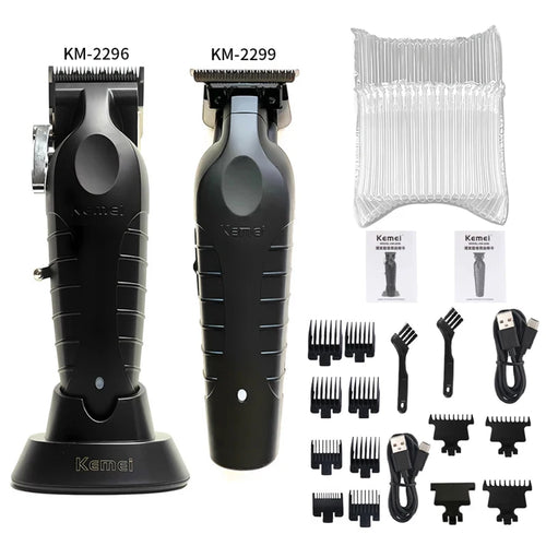 Kemei KM-2296 KM-2299 KM-1102 Hair Clipper Kit Men's Electric Shaver