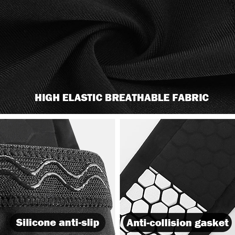 1Pcs Football Shin Guard Socks Sleeves with Foam,Calf Compression