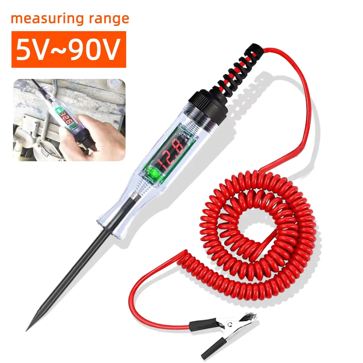 6V 12V 24V Car Truck Voltage Circuit Tester Auto Car Diagnostic Probe