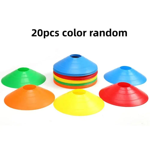 10/20Pcs Soccer Disc Cone Set Football Agility Training Saucer Cones