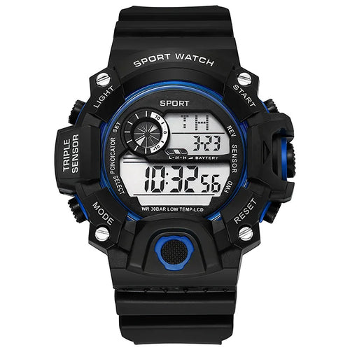 Fashion Men's Watch Sports Electronic Wristwatch Large dial