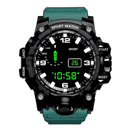 Fashion Men's Watch Sports Electronic Wristwatch Large dial