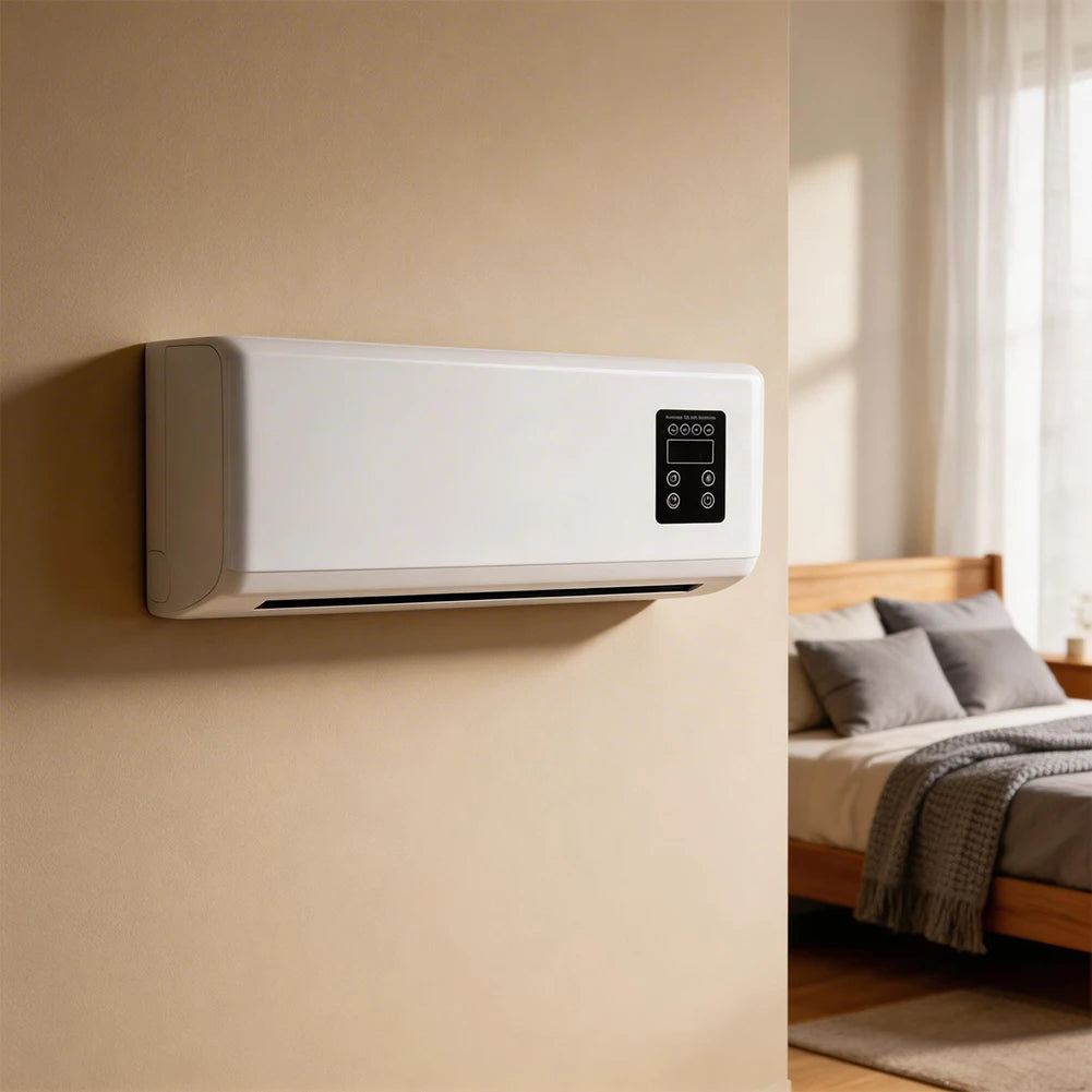 Air Conditioning Fan Wall Mounted AC For Sleeping Energy Efficient Air
