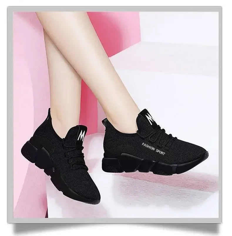Tenis Feminino 2025 Women's Vulcanize Shoes Outdoor Breathable Air