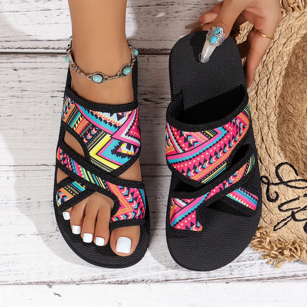 Summer Women Slippers Fashion Platform Sandals Open Toe Slip on
