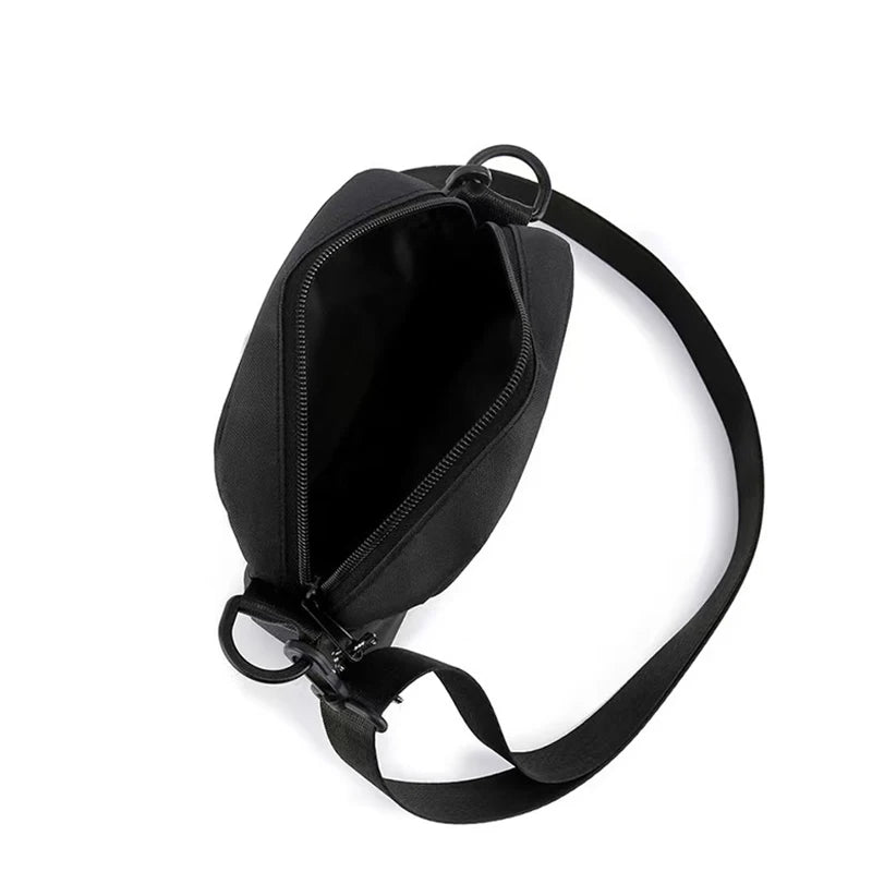 Stylish Casual Crossbody Bag for Men, Minimalist Nylon Shoulder Purse
