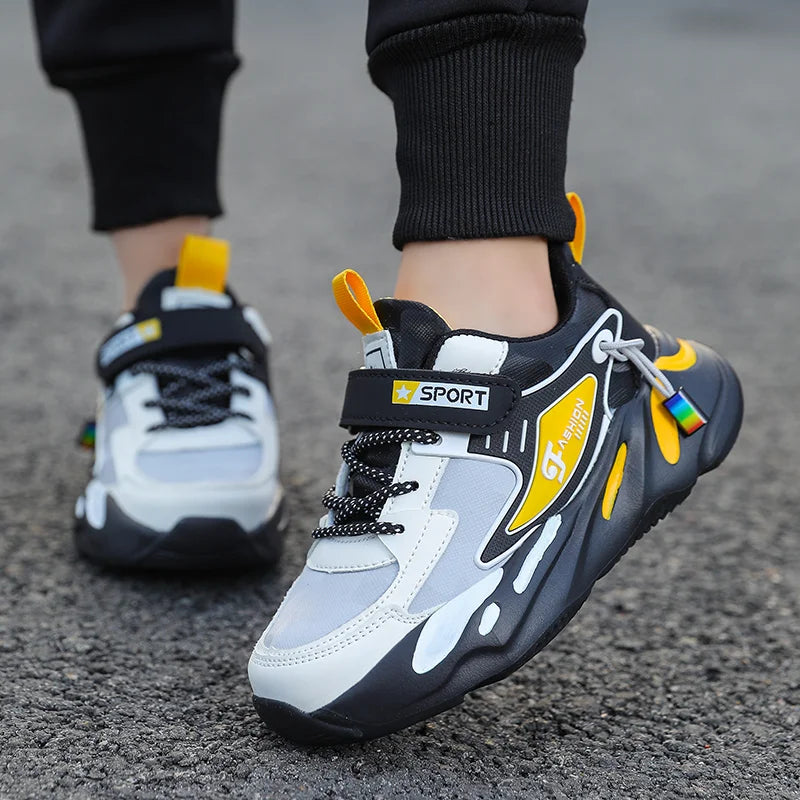 New Children's Tennis Shoes Students Scool Shoes Fashion Boy's Sport