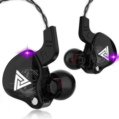 3.5MM Headset Music Earbuds In Ear With Mic Original QKZ AK6 Copper