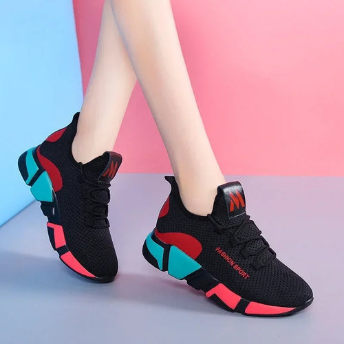 Tenis Feminino 2025 Women's Vulcanize Shoes Outdoor Breathable Air