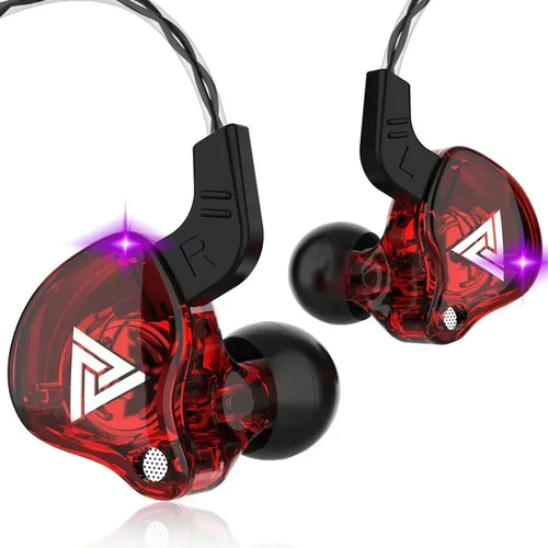 3.5MM Headset Music Earbuds In Ear With Mic Original QKZ AK6 Copper