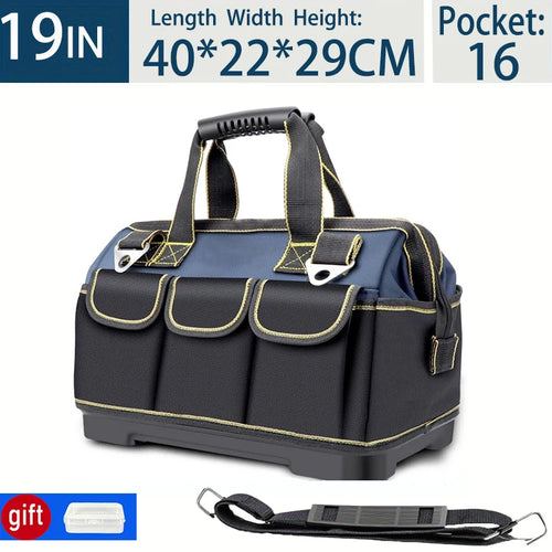 Multifunctional 13-23inch Tool Bag Thicken big Capacity Waterproofed