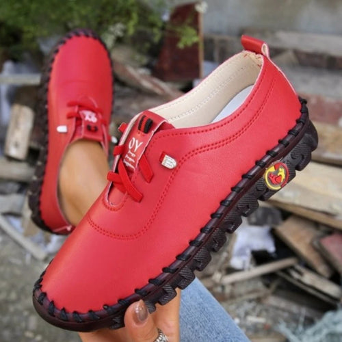 2022 New Spring Casual Women Shoes Platform Loafers 2022 Lace Up