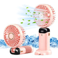 Electric Fan Portable Air Conditioner Mini Cooler Rechargeable Neck