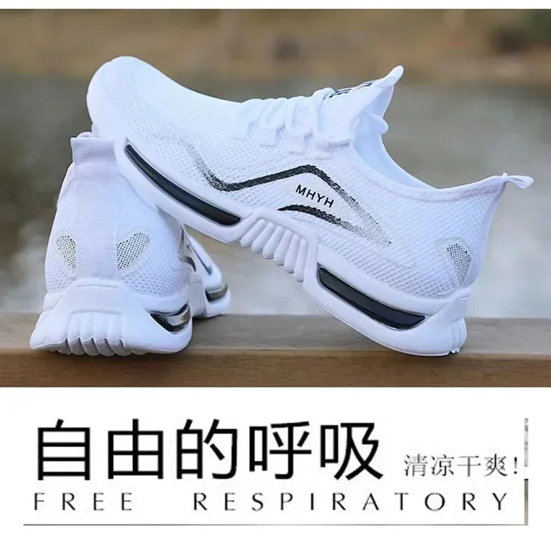 Men Shoes Slip on Fashion Sneakers Male Sport Running Shoes Breathable