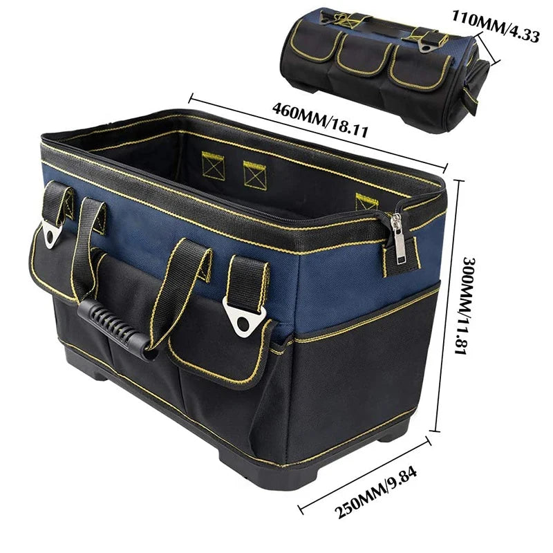 Multifunctional 13-23inch Tool Bag Thicken big Capacity Waterproofed