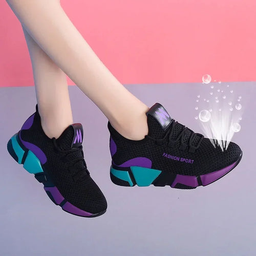 Tenis Feminino 2026 Women's Vulcanize Shoes Outdoor Breathable Air