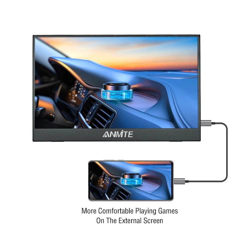 14 Inch Portable  Touch Monitor Non-touch optional 16:10 400cd/m2