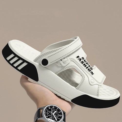 Men Slippers Summer EVA Soft-soled Platform Slides Sandals Indoor