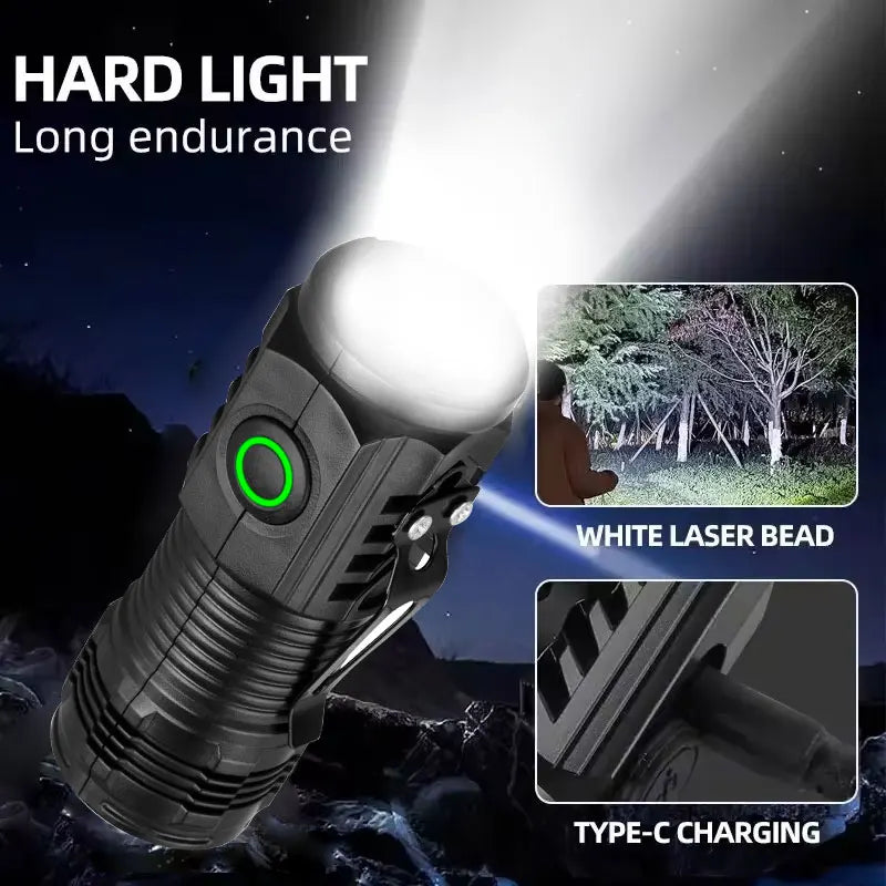 New Ultra Powerful Flashlight 3 Core LED Mini Tactical Flashlight