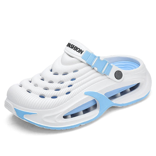 Men's Summer Outdoor Sports Toe-Toe Slippers, Thick-Soled Sandals for