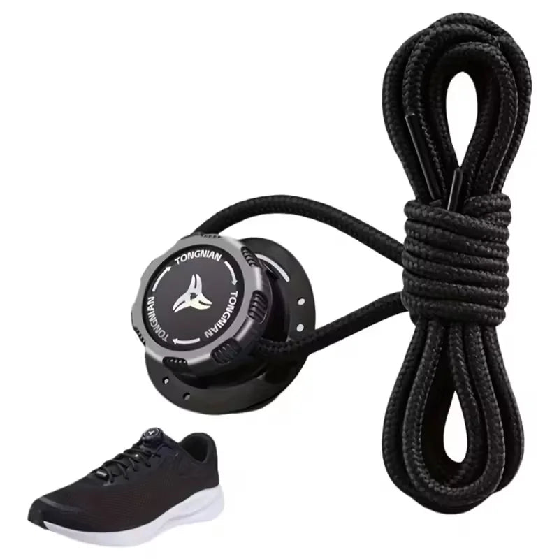 6pcs Set/1 Pair No-Tie Shoe Locks - Rotating Buckles for Sports and