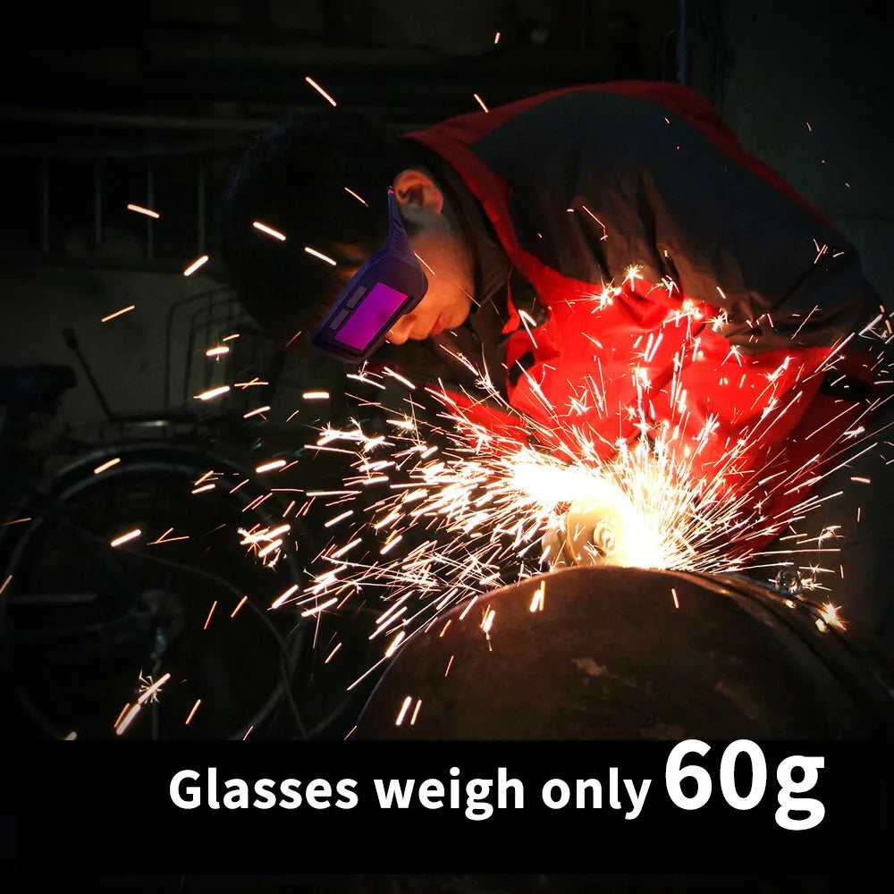 Solar Powered Welding Helmet Auto Darkening Welding Goggles LCD Welder