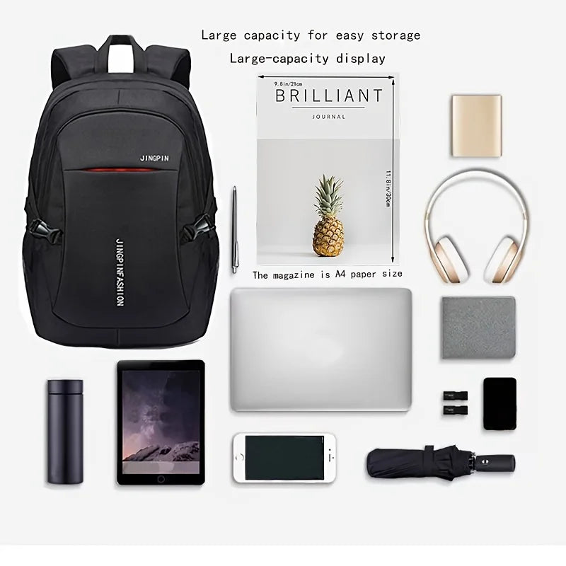 Men's Backpacks Oxford Waterproof Rucksack Business Computer Bag