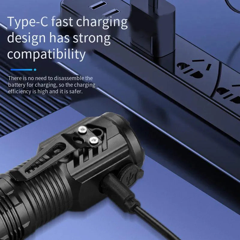 New Ultra Powerful Flashlight 3 Core LED Mini Tactical Flashlight