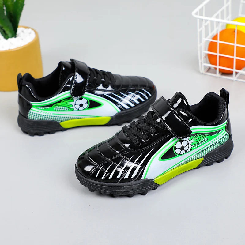 Casual Cool Soccer Shoes For Boys Lightweight Non-slip Football Shoes