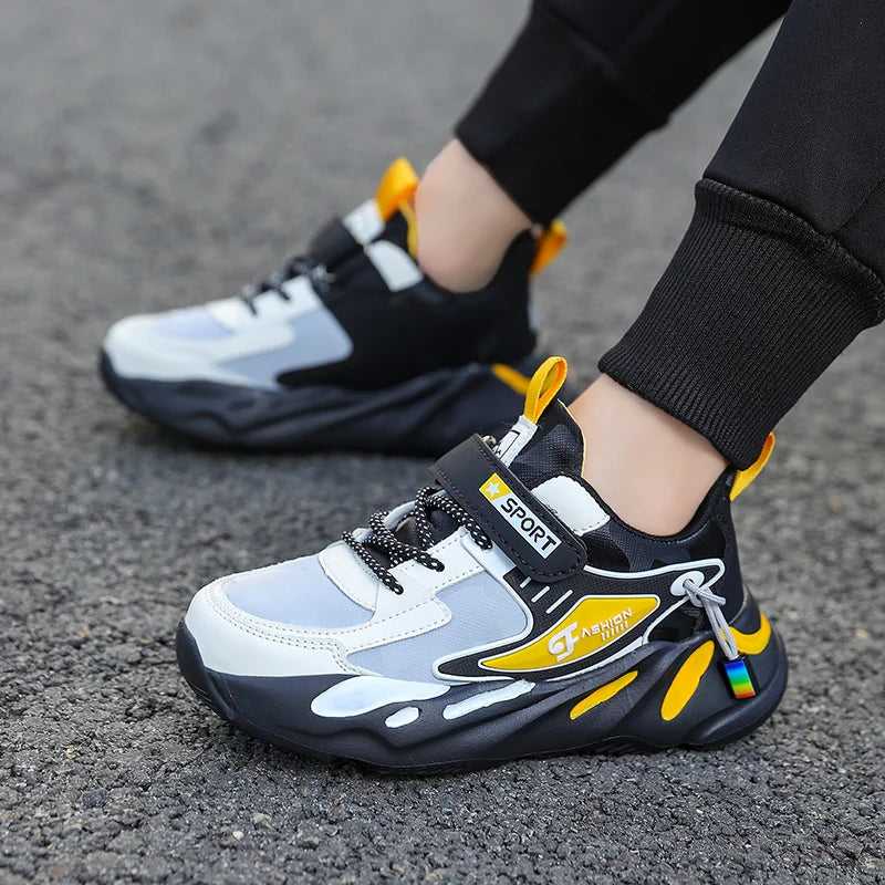 New Children's Tennis Shoes Students Scool Shoes Fashion Boy's Sport