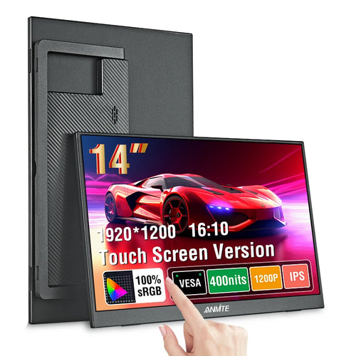 14 Inch Portable  Touch Monitor Non-touch optional 16:10 400cd/m2