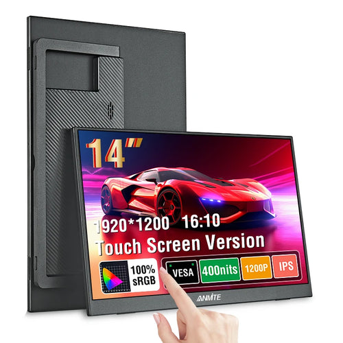 14 Inch Portable  Touch Monitor Non-touch optional 16:10 400cd/m2