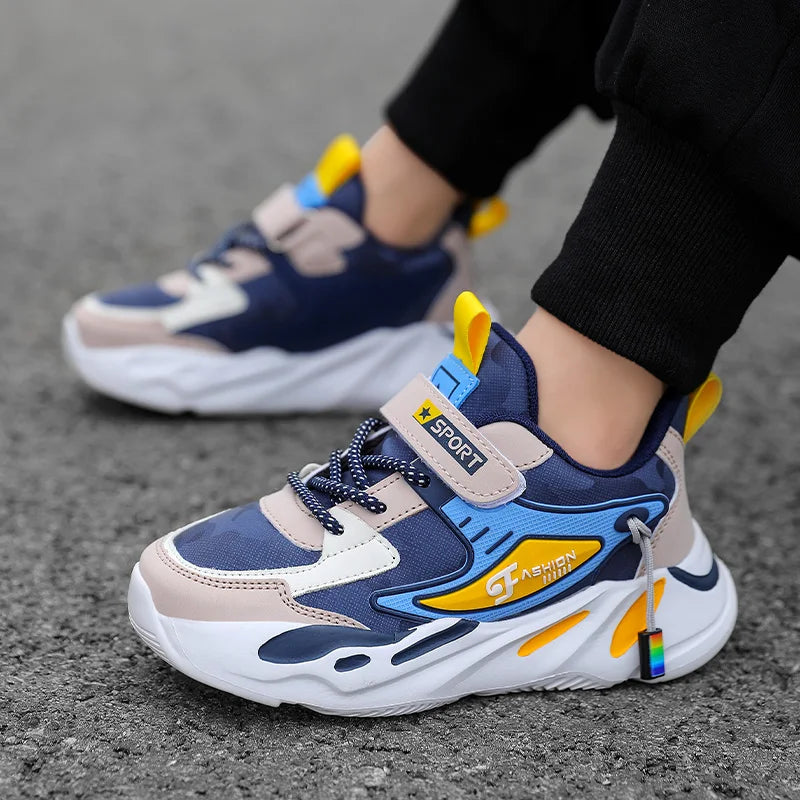 New Children's Tennis Shoes Students Scool Shoes Fashion Boy's Sport