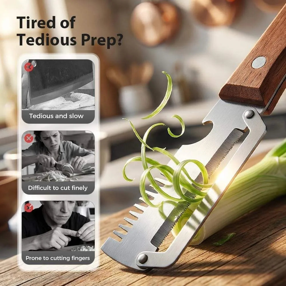 2Pcs Multifunctional Stainless Steel Vegetable Peeler, 2-in-1 Kitchen
