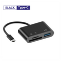 3 in 1 USB Converter Multi Port HUB Adapter TF CF SD Memory Card