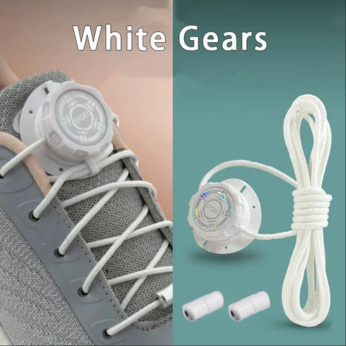 6pcs Set/1 Pair No-Tie Shoe Locks - Rotating Buckles for Sports and