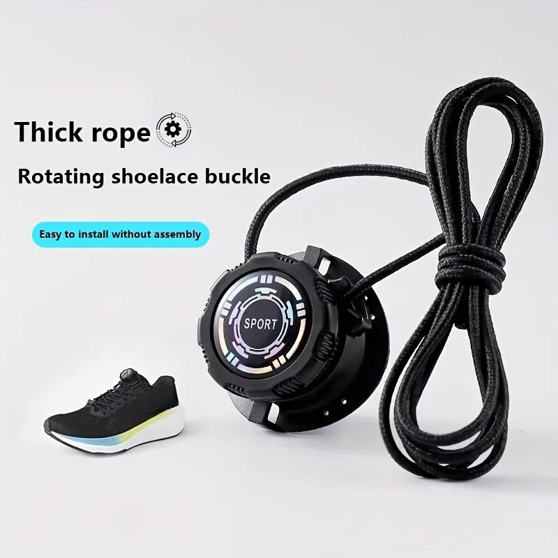 6pcs Set/1 Pair No-Tie Shoe Locks - Rotating Buckles for Sports and